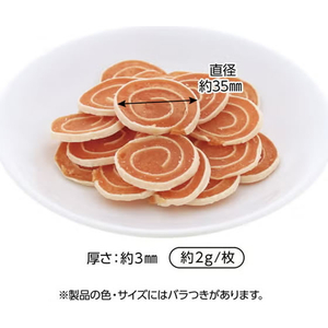 ペティオ ハッスルおやつ研究所 ササミとタラのうずまきチップス 25g FCK196E-イメージ3