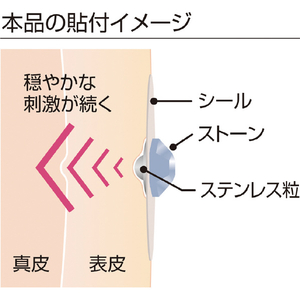アルファックス 耳つぼジュエリーwellmimi クリスタル ﾐﾐﾂﾎﾞｼﾞﾕｴﾘ-ｳｴﾙﾐﾐｸﾘｽﾀﾙ-イメージ4