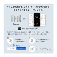 MTG SE-CO-14A Leg Belt 2 Controller SIXPAD グレー|エディオン