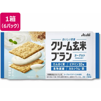アサヒグループ食品 クリーム玄米ブラン ヨーグルト 2枚×2袋×6パック FCD483P