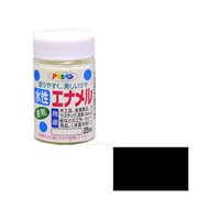 アサヒペン 水性エナメル 25ml 黒 FC621PJ