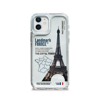 Dparks iPhone 12 mini用スピリットPLUS クリアケース LANDMARK-FRANCE DS20571I12MN