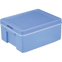 セキスイ 積水/セキスイ エスレンコンテナ SP-15-D(蓋付) 汎用ブルー FCL5383-004181001