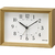 リズム時計 A Series・A6・時計(アラーム機能付)・木枠 掛置兼用時計 RHYTHM PLUS ライトブラウン 8RE676SR06-イメージ1