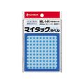 ニチバン マイタックラベル円型直径5mm130片*15シート空 F720668-ML-14116