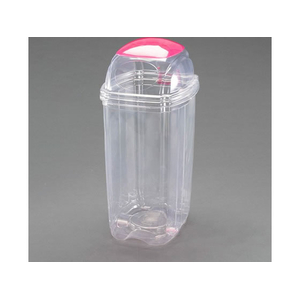 エスコ 60L 透明ダストボックス(一般用) FCJ170N-EA995CA-16A-イメージ1