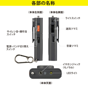 オーム電機 サウンドガードラジオ RAD-P219S-H-イメージ6