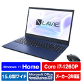 NEC ノートパソコン e angle select LAVIE N15 ネイビーブルー PC-N1585EAL-E3