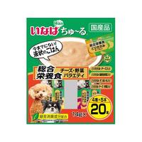 いなば ちゅーる 総合栄養食 チーズ・野菜バラエティ 14g×20P FC038RK