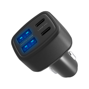 カシムラ DC／USB 4ポート 72W C2A2 FCK620D-DC079-イメージ1