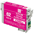エコリカ リサイクルインクカートリッジ マゼンタ ECI-E62M