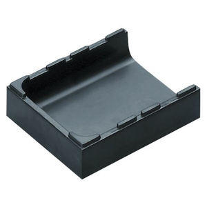 ｒｏｓｅ ｐｌａｓｔｉｃ ボックス半分タイプ 2個黒729226.5 FC601EA-7708556-イメージ1