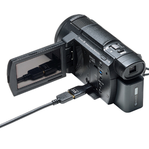 サンワサプライ HDMI変換アダプタ マイクロHDMI AD-HD09MCK-イメージ6