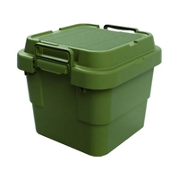 トラスコ中山 トランクカーゴ フラット天板仕様 30L ОD色 1910G400390オリーブドラブ(OD)30 FC506GU-2073997