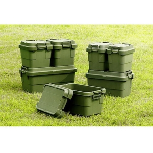 トラスコ中山 トランクカーゴ フラット天板仕様 30L ОD色 1910G400390オリーブドラブ(OD)30 FC506GU-2073997-イメージ7