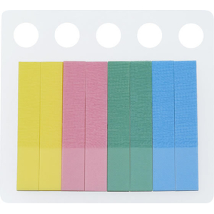 コクヨ キャンパス ルーズリーフのためのふせん A7専用 30×5mm 30枚×4色入り FCJ623R-ﾉ-M761-イメージ5