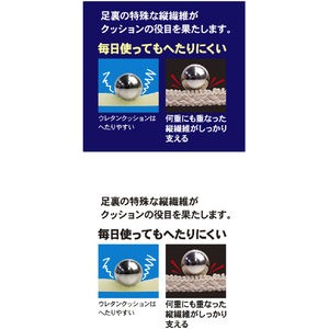アルファックス 綿混足マメパッドBK ﾜﾀｺﾝｻﾗﾘｱﾗｴﾙｱｼﾏﾒﾊﾟﾂﾄﾞBK-イメージ6