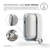 elago AirPods WaterProof Hang Case for AirPods elago ホワイト EL_APDCSSCWD_WH-イメージ3