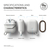 elago AirPods WaterProof Hang Case for AirPods elago ホワイト EL_APDCSSCWD_WH-イメージ6