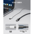 VOLTME PowerLink Rugg USB-C & USB-C ケーブル 3A(編込み) ブラック C2162-イメージ5