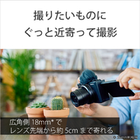 SONY ZV-1M2W デジタルカメラ VLOGCAM ホワイト|エディオン公式通販