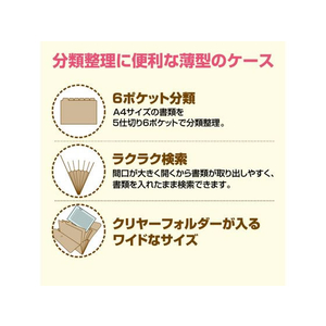 セキセイ アクティフ ドキュメントホルダー A4 オレンジ FC715NZ-ACT-3906-51-イメージ4