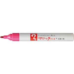 寺西化学工業 マジックインキ No.500細書 桃 F801924-M500-T12-イメージ1