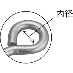 トラスコ中山 ステンレス打ち込み棒丸型9×200mm FC124FD-2753685-イメージ2