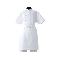 セブンユニフォーム 調理前掛 TT8900-0 ホワイト M FC088LK-3706510