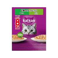マースジャパン カルカンパウチ 2種のセレクション まぐろ まぐろたい入り 60g×8袋 FCJ585N