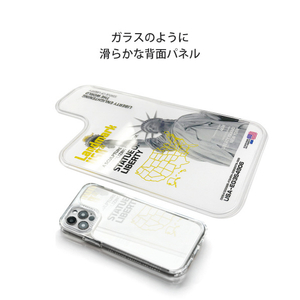 Dparks iPhone 12 mini用スピリットPLUS クリアケース LANDMARK-USA DS20572I12MN-イメージ12
