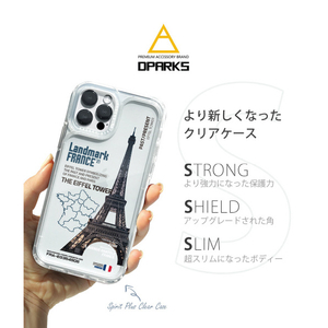 Dparks iPhone 12 mini用スピリットPLUS クリアケース LANDMARK-USA DS20572I12MN-イメージ5