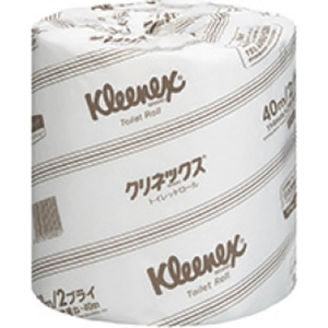 エスコ トイレットペーパー(個包装・ダブル40m/80巻) FCJ634M-EA929AM-4-イメージ2
