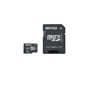 BUFFALO microSDHCカード(16GB) オリジナル RMSDE-016GU1A-イメージ1