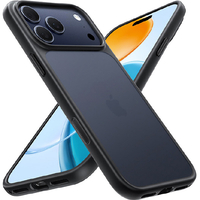TORRAS iPhone17 Pro Max用 複合素材PC+TPUケース TORRAS GUARDIAN ブラック X00FX2884