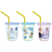 スケーター ストロー付タンブラー 230ml 3個セット アナと雪の女王21 SIH2STｱﾅﾕｷ21