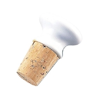 佐藤金属興業 陶器ボトルストッパー ホワイト FCL5835-030814003