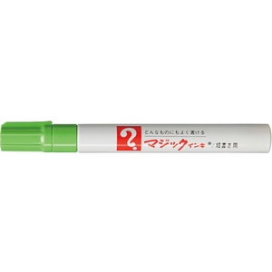 寺西化学工業 マジックインキNO.500細字 黄緑 10本 FCR9934-M500-T9-イメージ2