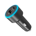 カシムラ DC／USB 2ポート 85W A／C FCK622D-DC081