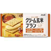 アサヒグループ食品 クリーム玄米ブラン メープル 2枚×2袋 FCD484P