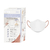サムライワークス Victorian Mask 3層構造 レディースサイズ/バイカラー 30枚入り WHITE×ANTIQUE ROSE SWMASK233TCWH-イメージ1