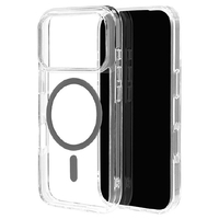 ラスタバナナ iPhone17 Pro用RHINOX 磁力充電対応 クリアチャコール 9149IP5BHAMCLCH