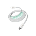 エレコム まとまるマグネットケーブル(USB Type-C - USB Type-C/フラット) 1m ホワイト MPA-CCTMGF10WH