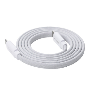 エレコム まとまるマグネットケーブル(USB Type-C - USB Type-C/フラット) 1m ホワイト MPA-CCTMGF10WH-イメージ2