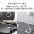 エレコム まとまるマグネットケーブル(USB Type-C - USB Type-C/フラット) 1m ホワイト MPA-CCTMGF10WH-イメージ4