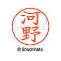 シヤチハタ ネームペン用ネーム シルバー 既製 河野 FC46910-X-GPS-1139