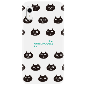 abbi FRIENDS iPhone XR用ネコマンジュウケース ネコマンジュウパターン ABF14573I61-イメージ1