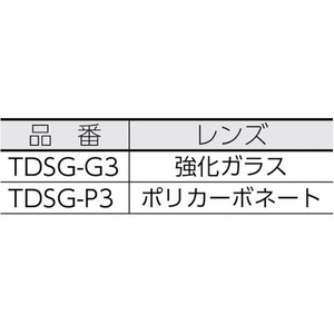 トラスコ中山 複式上下自在型遮光メガネ ポリカレンズ#3 FC446FB-4847636-イメージ2