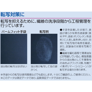 ＳＨＯＷＡ ウレタン背抜き手袋　Ｂ０５００　まとめ買い　 簡易包装パームフィット手袋１０双入　ホワイト　Ｌサイズ B0500EU-L10P-イメージ5