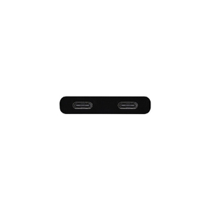 バッファロー スマホ・タブレット向け USB-C 2ポートハブ PD対応 ブラック BSHM2U100C1PBK-イメージ2